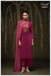 Annerie 4058 By Ganga Cotton Satin Designer Salwar Suits Suppliers In India